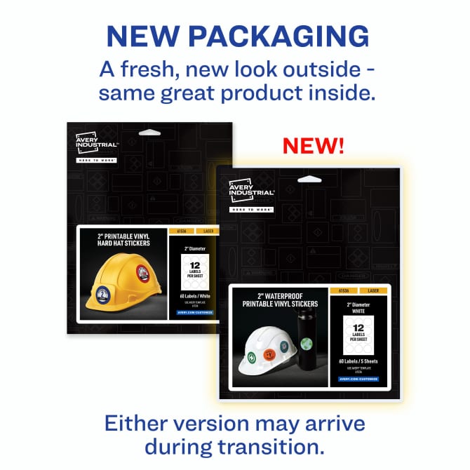 Hard clearance hat labels